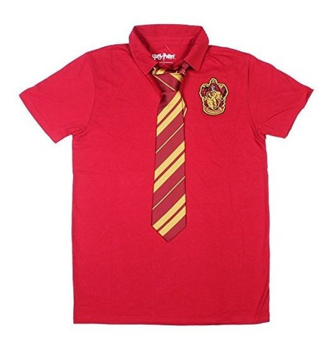 Traje Gryffindor Harry Potter Con Corbata Polo (talla S)