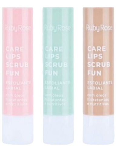 Exfoliante Labios Menta Ruby Rose - g a $2362