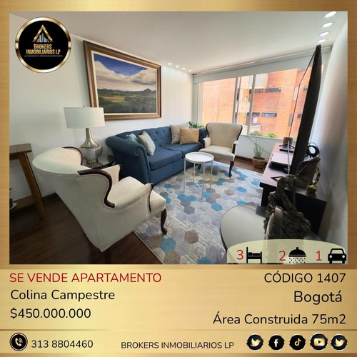 Se Vende Apartamento Colina Campestre Bogotá