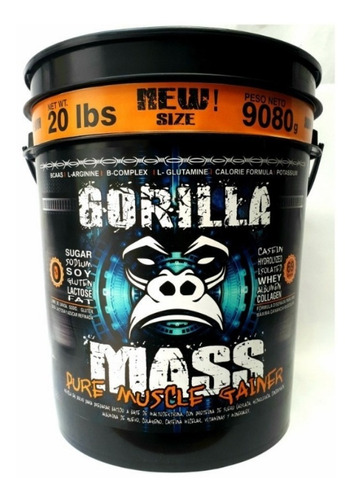 Gorilla Mass 20lb + Maleta Obse - L a $19950