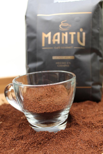 Café Molido Chiapas 1 Kg + Cafetera Prensa Francesa 350m