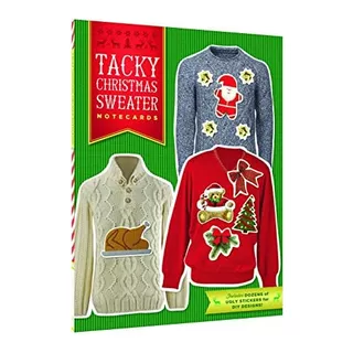 Tacky Christmas Sweater Notecards: 12 Notecards &amp; E...