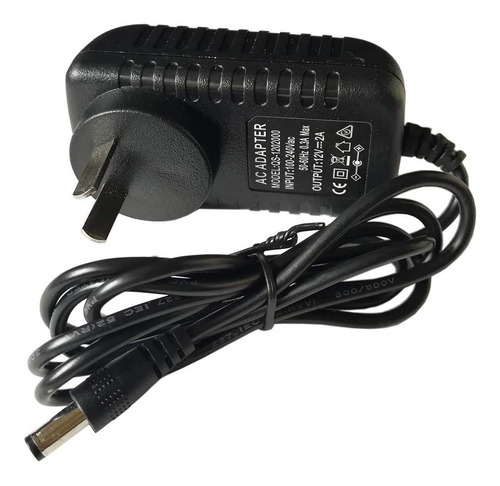 Imagen 2 de 6 de Fuente 12v 2a 2amp Switching Camara Seguridad Cctv Tira Led