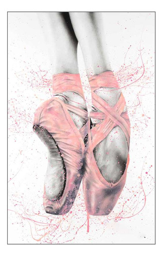 Vinilo 20x30cm Ballet Bailarina Pasion Danza Baile M3