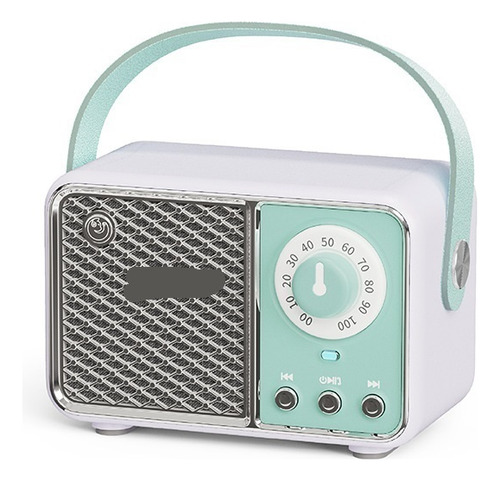 Altavoz Bluetooth Retro Con Subwoofer Inalámbrico
