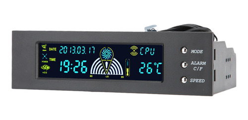 Controlador De Velocidade Do Computador 3fan Temperatura Cpu