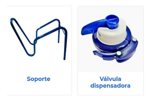 Soporte Metálico + Tapa Llave Desechable Con Envió Gratis 