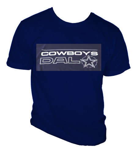 Playera En Oferta Vaqueros Dallas Americano Mod Dal Bk