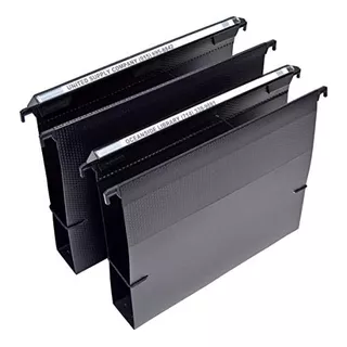 Magnifile Hanging File Folders (black, 2 Box Base, Set...