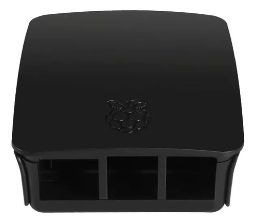 Case Protetora Para Raspberry Pi 3 Preta