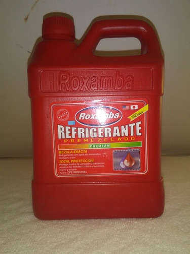 Refrigerante Para Carro Presentacion De Litro Color Rojo