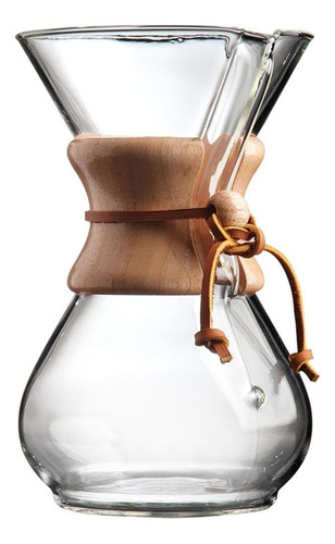 Imagen 1 de 2 de Cafetera Chemex Classic Series CM-6A manual original leather de filtro