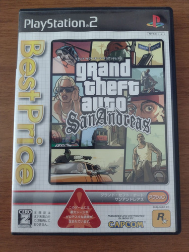 Gta San Aadreas Origonal Para Playstation 2 