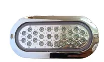 Comprar Faro Mica 26 Led Alta\u002Fbaja\u002Festrobo Para Empotrar Cromada 