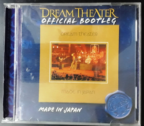 Dream Theater Official B. Made In Japan - Solo Tapa, Sin Cd