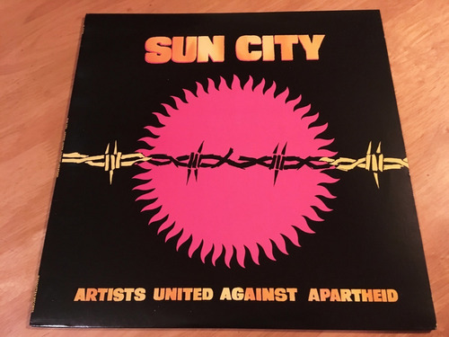 Sun City Vinilo 12'' Artists United U2 Bono Usa 1985