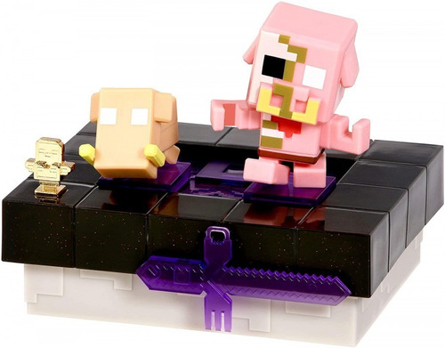 Imagen 2 de 7 de Treasure X Tesoro Escondido Minecraft Fig Sorpresa Int 41642