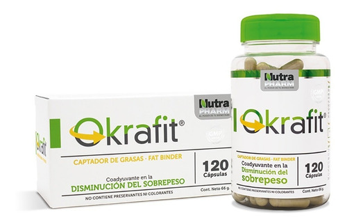 Okrafit 120 Cápsulas + Envío Gratis