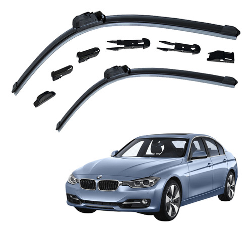 2 Plumas Limpiaparabrisas Reluvsa P/ Bmw 328i Xdrive 2013