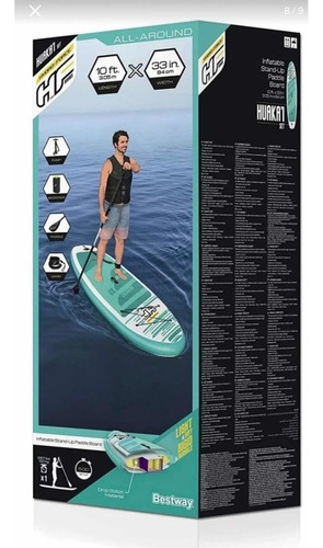 Padrísima Tabla Paddle Acuatica Hydro-force Huakai Mod 65246