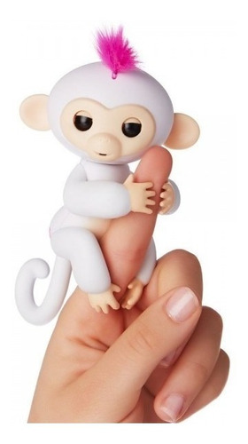 Fingerlings Sophie Monito Interactivo Pet Baby Monkey Albino