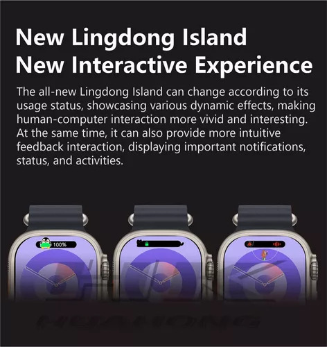 Q Un Reloj Inteligente Hk9 Ultra 2 Con Pantalla Amoled Rom