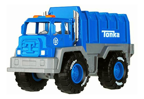 Basic Fun Tonka Camión De Basura Mighty Metal Flota