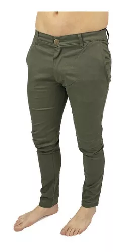 Pantalones, Chinos, Cargo de Gabardina Hombre BRAVO JEANS