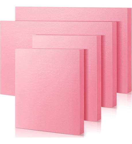 4 Pcs Pink Insulation Foam, Thick Insulating Xps Foam Board