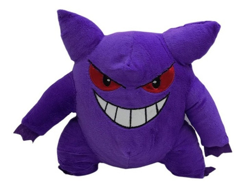 Peluche Pokemon Fantasma Gengar Suavecito Bonito 34cm