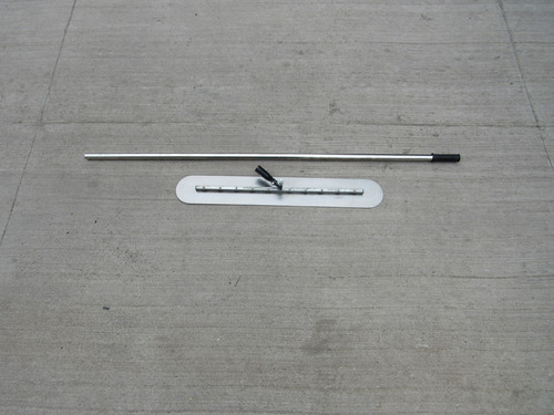 Platacho De Acero Inoxidable De 80 Cm Para Hormigón Tzn011