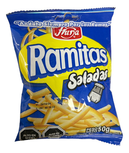 Ramitas Saladas 50gr Pack 2 Unidades