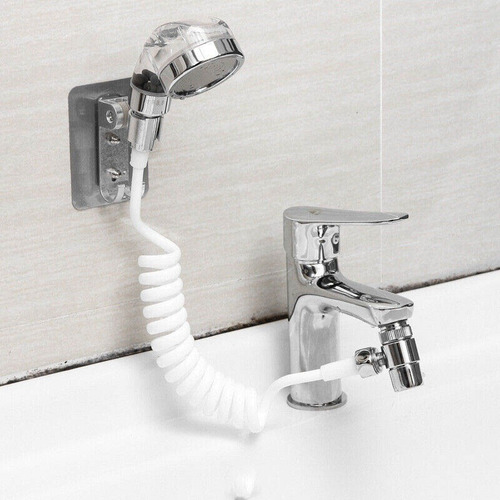 Cabezal Ducha Externo Lavamanos Grifo Monomando Filtro Baños