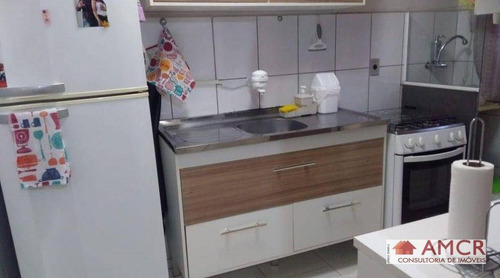 Imagem 9 de 16 de Apartamento Com 2 Dormitórios À Venda, 49 M² Por R$ 190.000,00 - Parque Das Nações - Santo André/sp - Ap0957