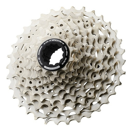 Piñón Shimano Ultegra Cs R8100 12 Vel 11-30 Dientes Hg+ Ruta Cantidad Máxima De Dientes 30 Cantidad Mínima De Dientes 11 Color Plateado