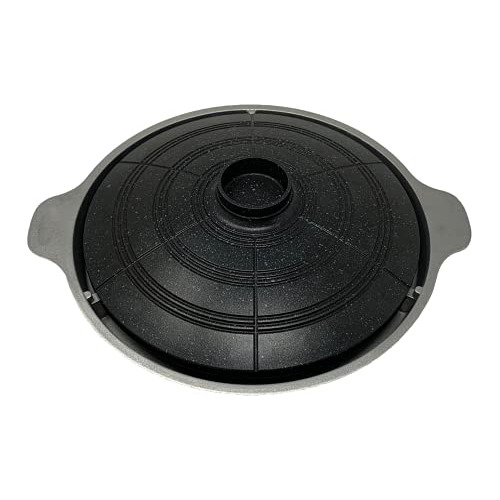 Korean Bbq Grill With Drain, Traditional Cauldron Shape...