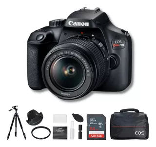 L3nz Cámara Canon Eos T100 + Lente 18-55mm + Kit Ultimate