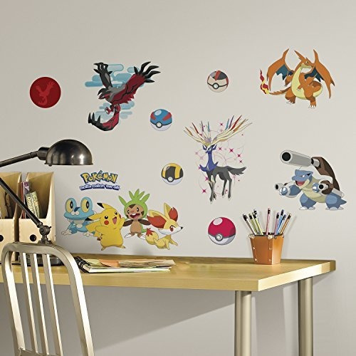 Roommates Calcomanias De Pared Para Pelar Y Pegar Pokemon X