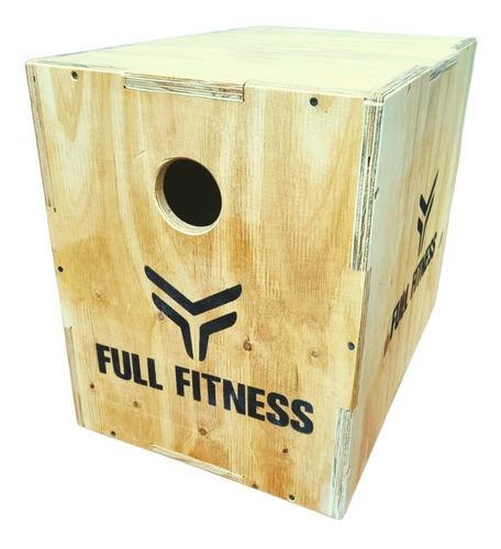 Cajón De Salto Funcional Pliometria 50 X 40 X 30 Fullfitness