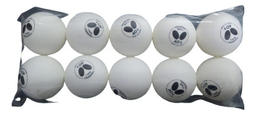 Bolas De Ping Pong Butterfly Plástico 40+ Training