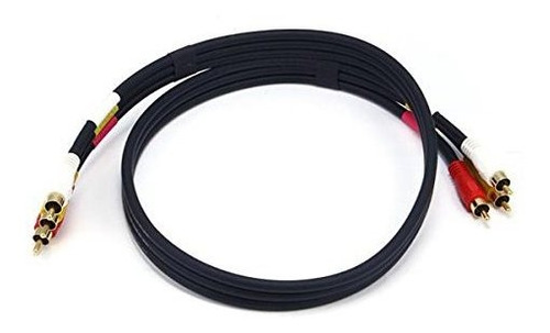 Monoprice 102196 3-feet Triple Rca Cable Video Doblaje Cable