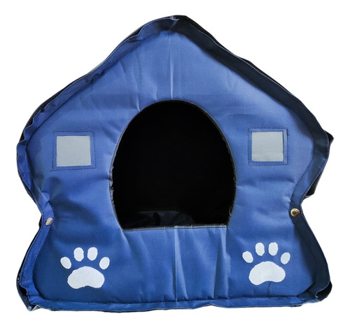 Mascota Cama Tipo Casa Perros Gatos Acolchada Impermeable 