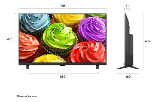 Smart TV HD 32" LG LB650 AI 2026 Processador α5 Ger9 HDR10 Xbox Bluetooth Wi-Fi AI Search Google Gemini Canais Grátis webOS 26 - 32LB650BPSA: imagem 5