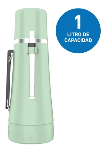 Imagen 3 de 10 de Termo Peabody E-termo 700w 1 Lts Con Pico Cebador Y Bombilla