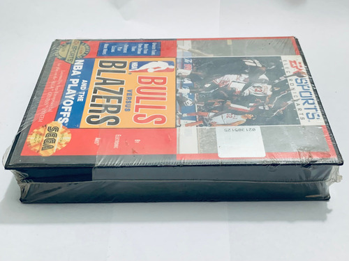 Bulls Versus Blazers And The Nba Playoffs - Sega Genesis
