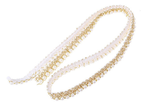 E 2x1 Yarda 15 Mm Cinta De Encaje De Perlas Para Decorar