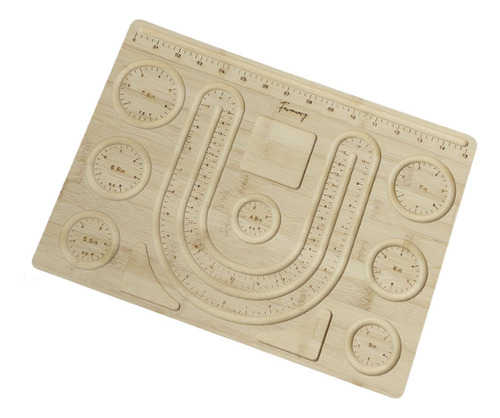 Tablero De Cuentas De Bambú, Bandeja De Cuentas, Estilo C