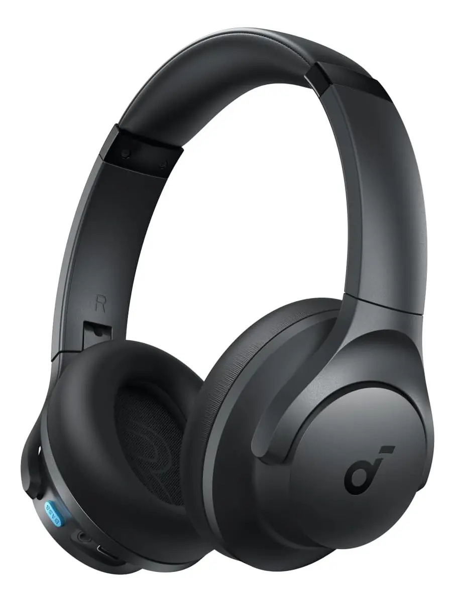 Fone De Ouvido Bluetooth 5.3 soundcore Q11i da Anker, Fone Gamer, Headphone Bluetooth Over-Ear, Graves Profundos, 60H Autonomia, Hi-Res Áudio, Almofadas Removíveis, Conexão Multiponto, Branco