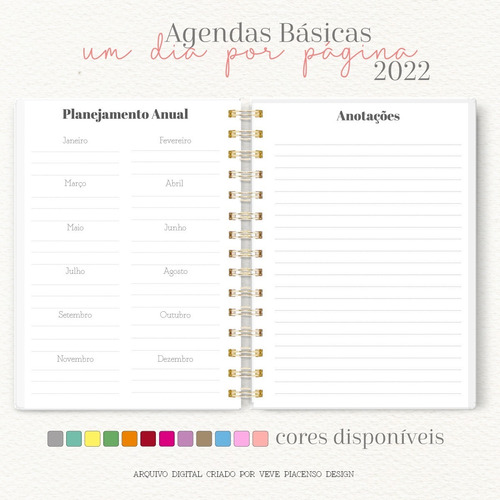 Imagem 4 de 7 de Agenda Personalizada Moderna Glitter Rosa