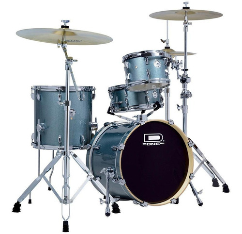 Bateria Acústica D One Rocket Dr18 Sg Bumbo 18 Pedal E Banco